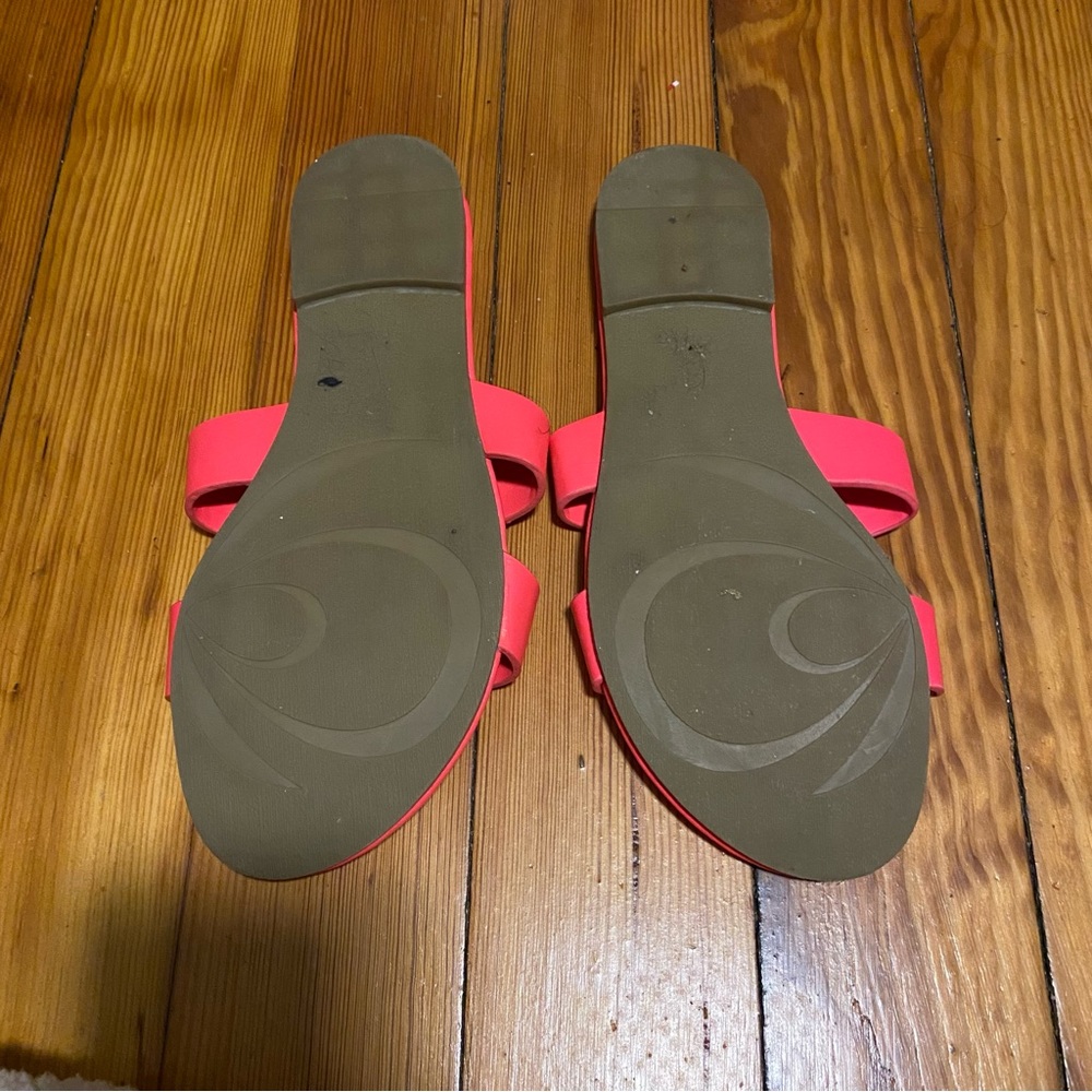 Neon Pink Sandals - Picture 4 of 4